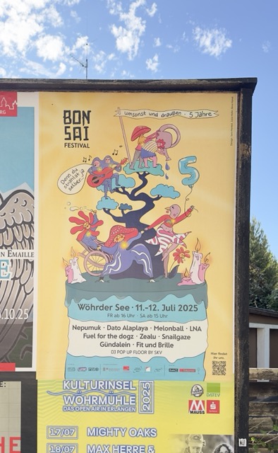 Bonsai Festival Jubiläumsdesign 2025 – Plakatdesign & Illustration